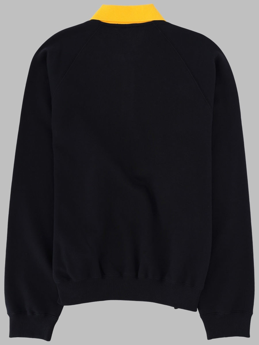 Versace Felpa Con Colletto Polo E Logo