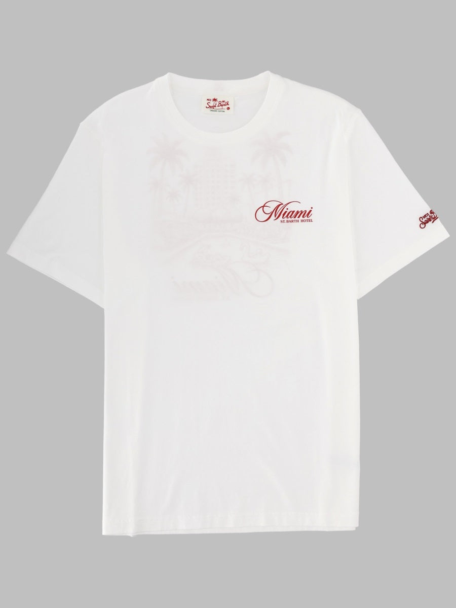 Mc2 Saint Barth T Shirt Con Stampa