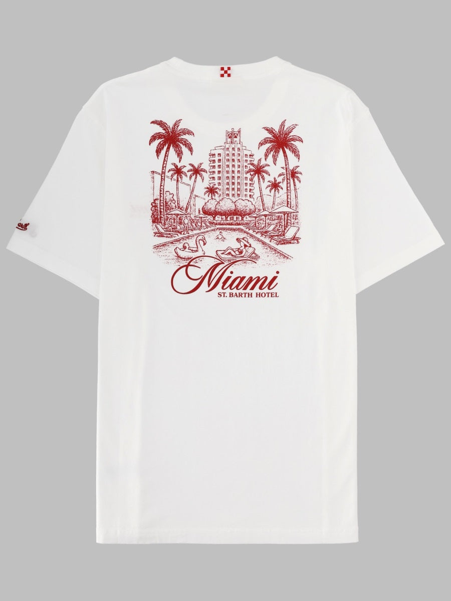 Mc2 Saint Barth T Shirt Con Stampa