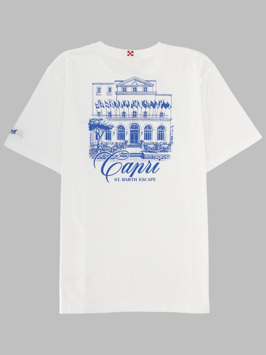 Mc2 Saint Barth T Shirt Con Stampa