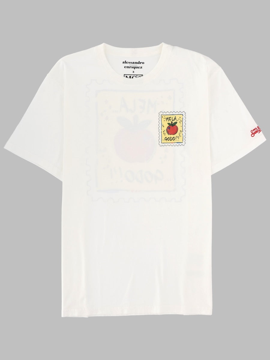 Mc2 Saint Barth T Shirt Con Stampa
