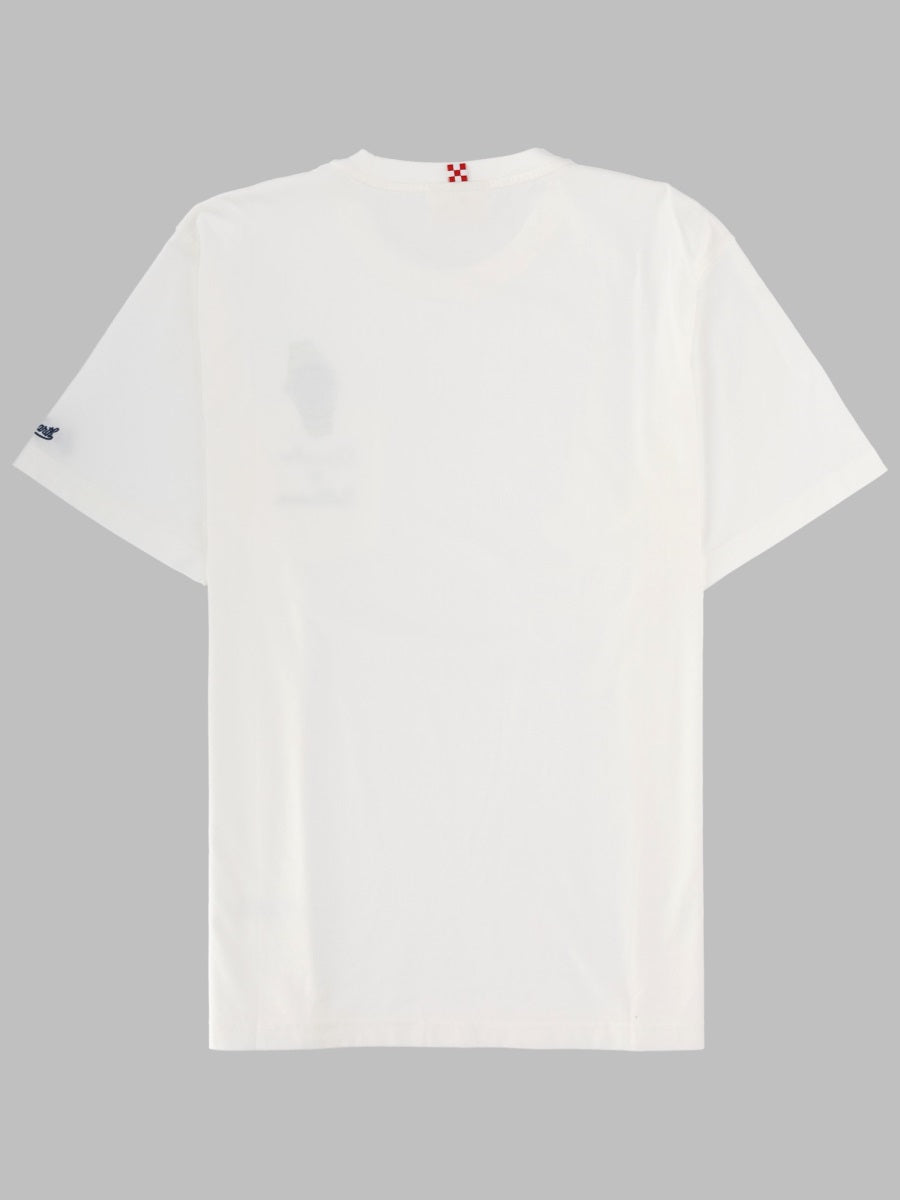 Mc2 Saint Barth T Shirt Con Ricamo