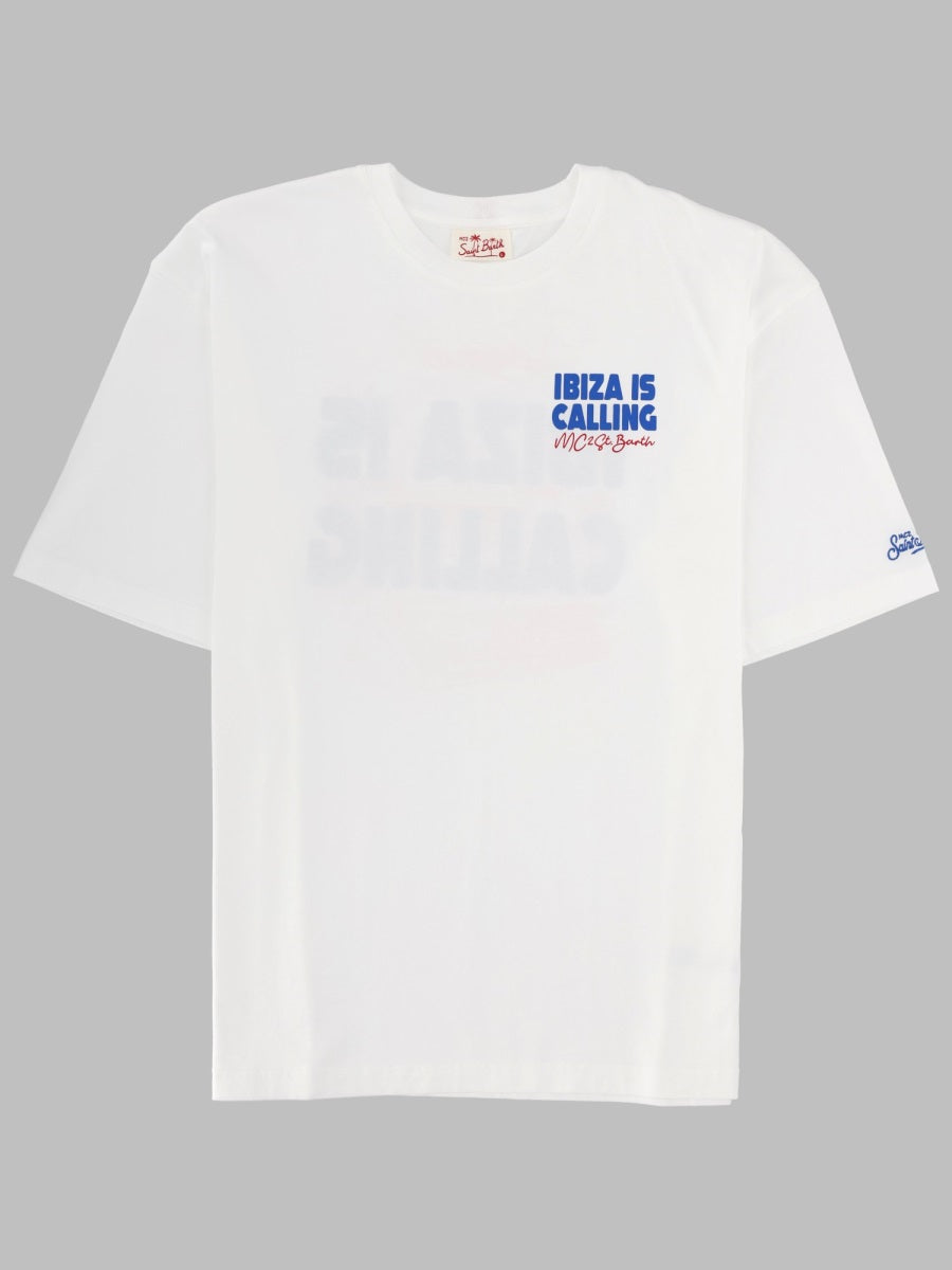Mc2 Saint Barth T Shirt Con Stampa