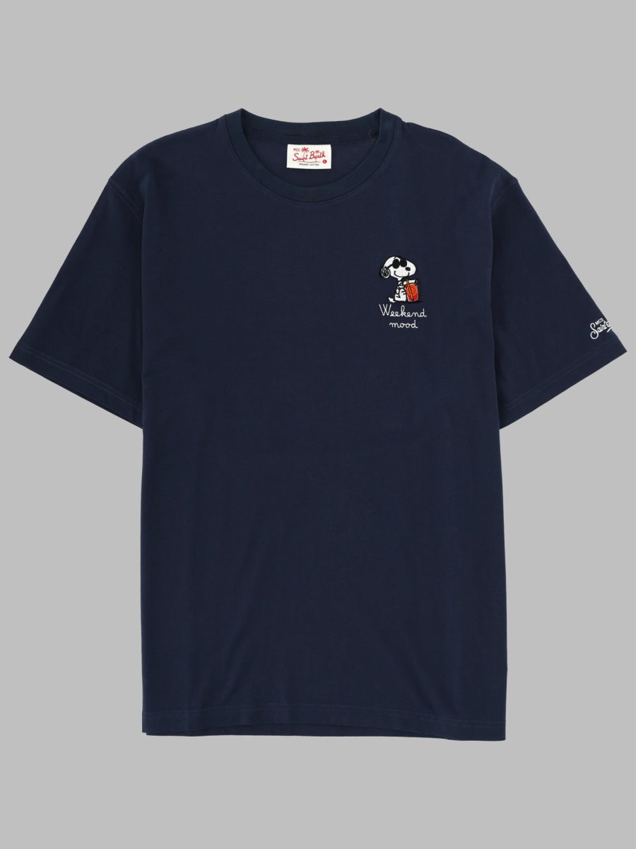 Mc2 Saint Barth T Shirt Con Ricamo