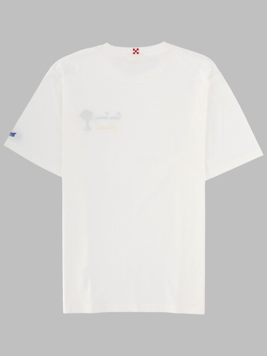 Mc2 Saint Barth T Shirt Con Ricamo