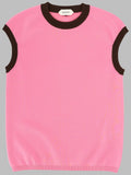 Versace Top In Maglia Di Cotone