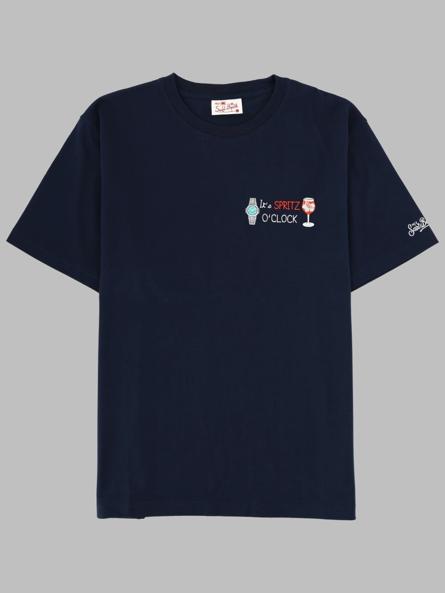 Mc2 Saint Barth T Shirt Con Ricamo