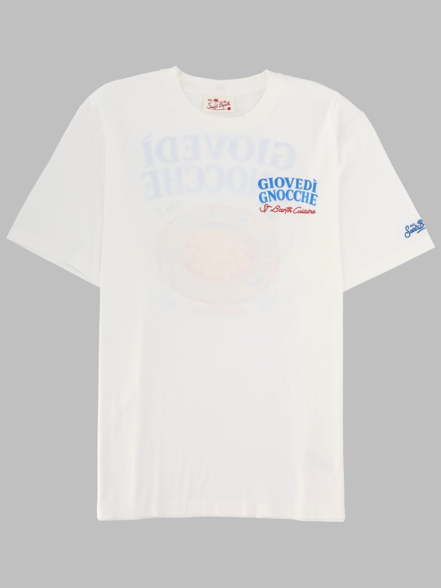 Mc2 Saint Barth T Shirt Con Stampa