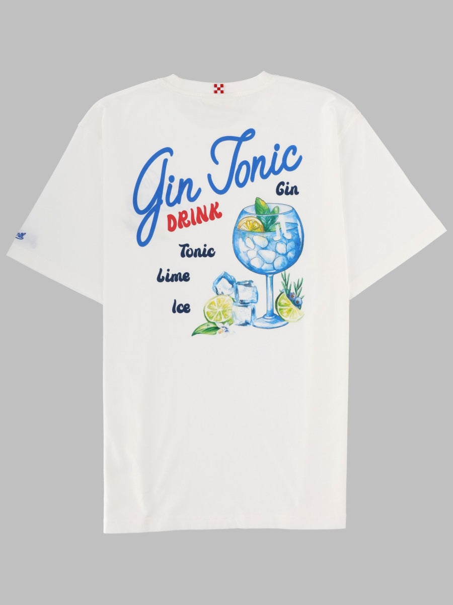 Mc2 Saint Barth T Shirt Con Stampa
