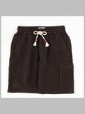 Mc2 Saint Barth Shorts In Lino Con Coulisse