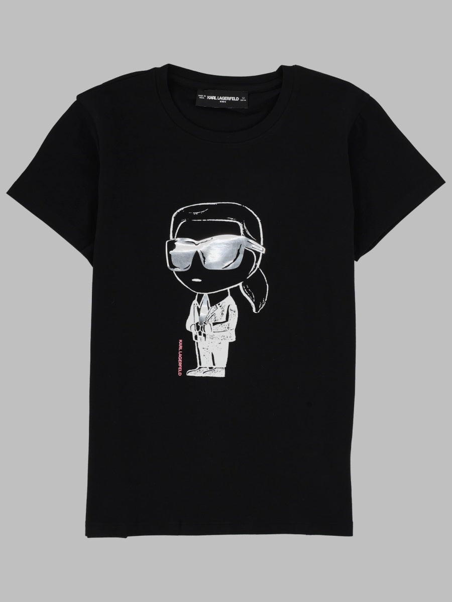 Karl Lagerfeld T Shirt Con Stampa