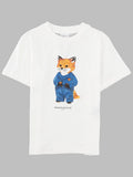 Maison Kitsuné T Shirt Con Stampa