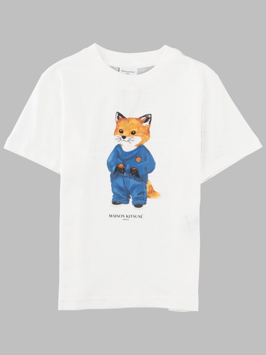 Maison Kitsuné T Shirt Con Stampa