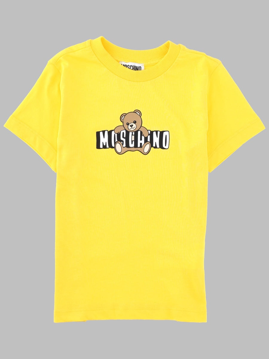 Moschino T Shirt Con Stampa Logo