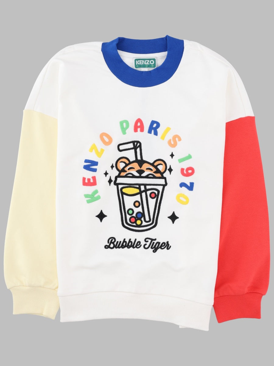 Kenzo Felpa "Bubble Tiger"