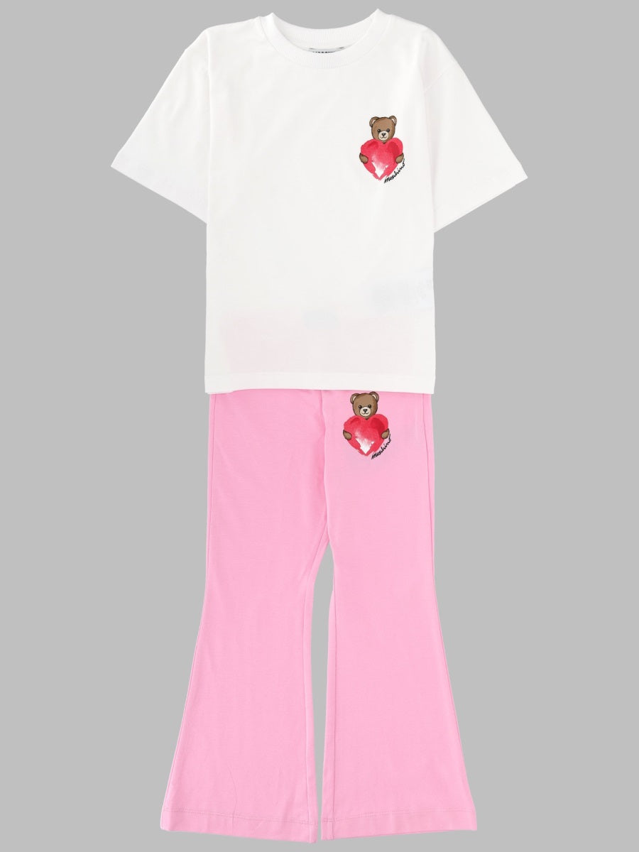 Moschino Maxi T Shirt And
Trousers Set