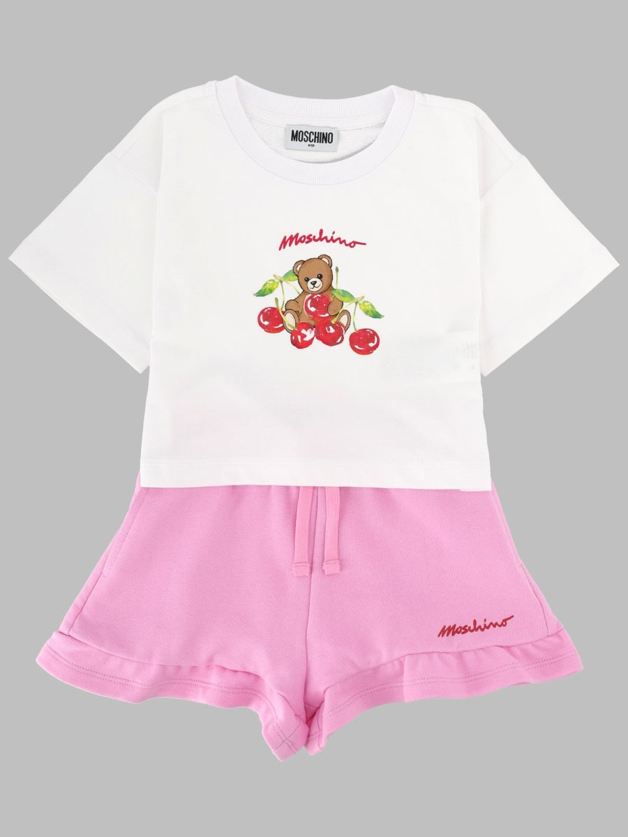 Moschino T Shirt And Shorts
Set