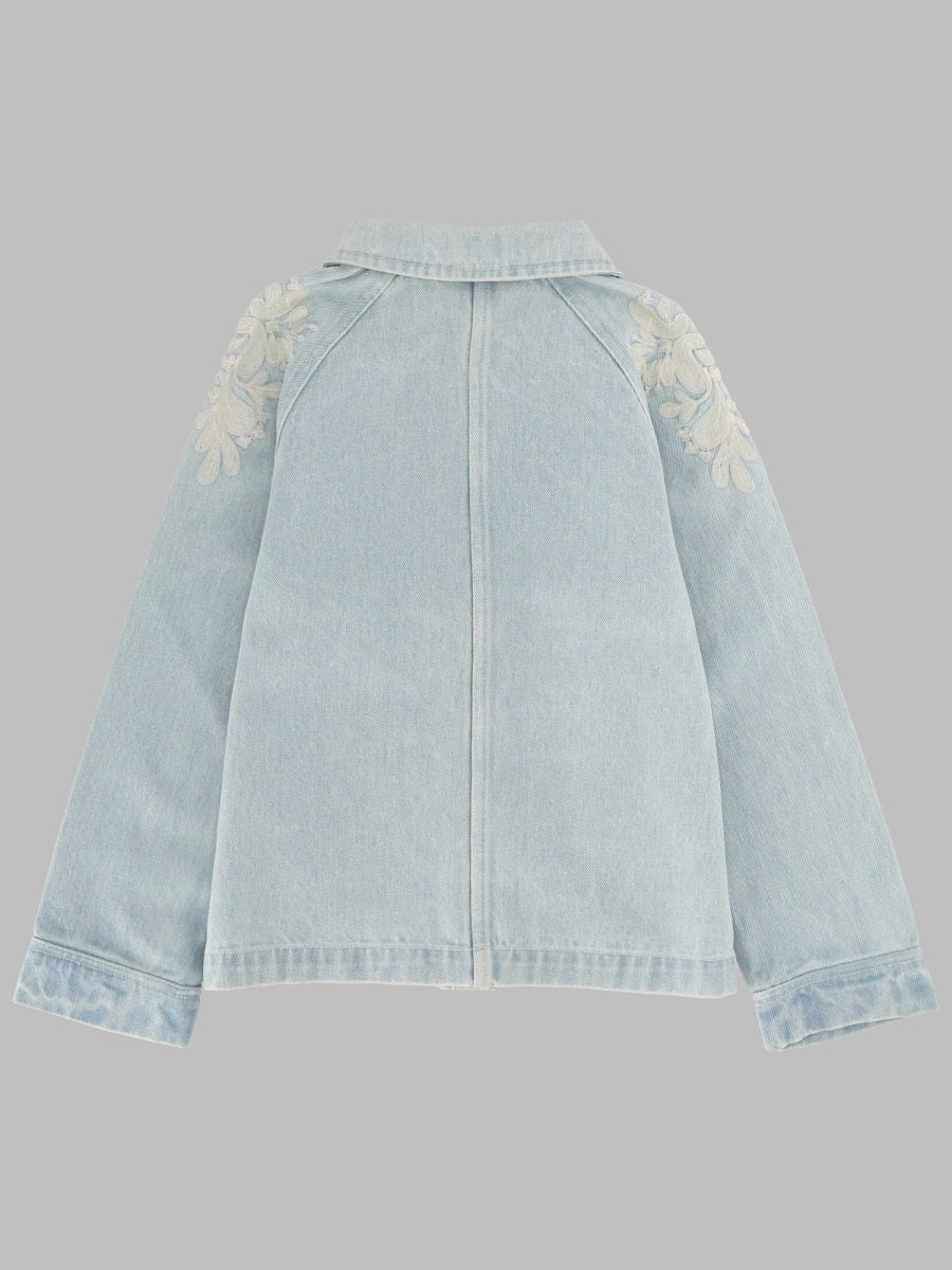 Louise Misha Giacchetto In Denim "Rafaela"