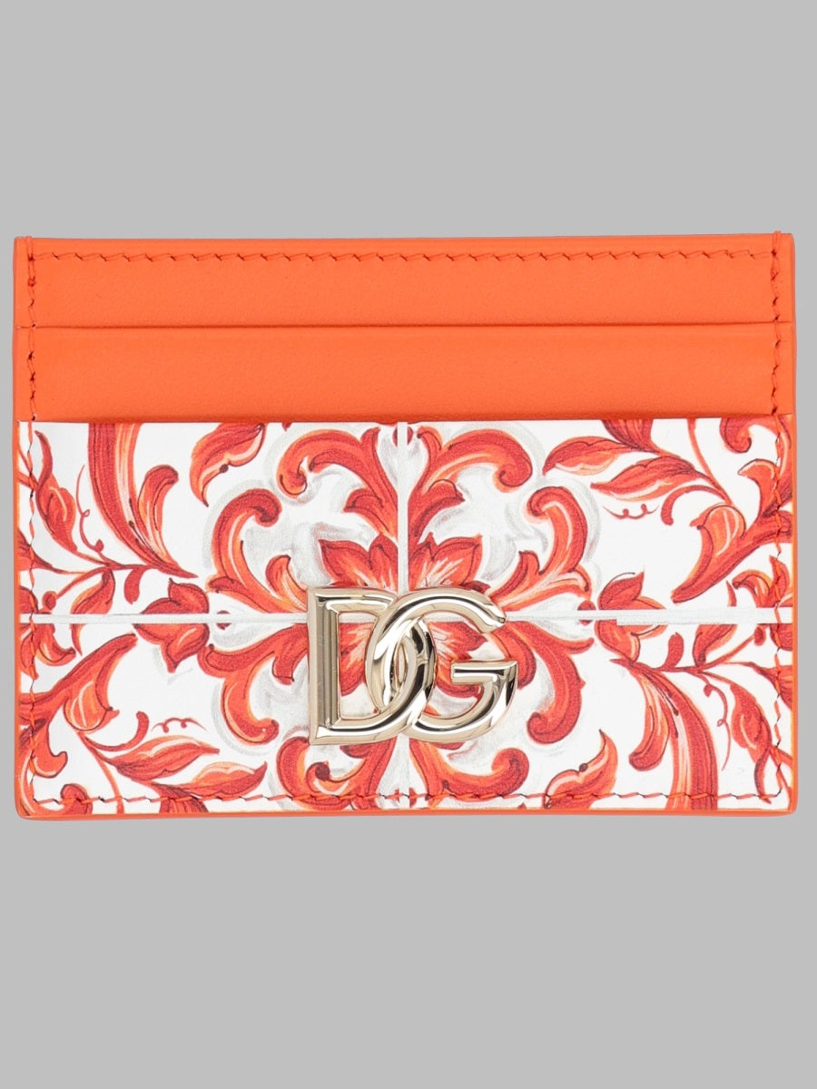 Dolce & Gabbana Portacarte In Pelle