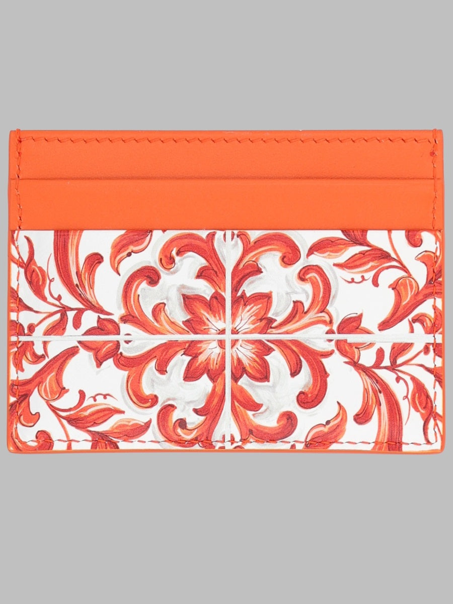Dolce & Gabbana Portacarte In Pelle