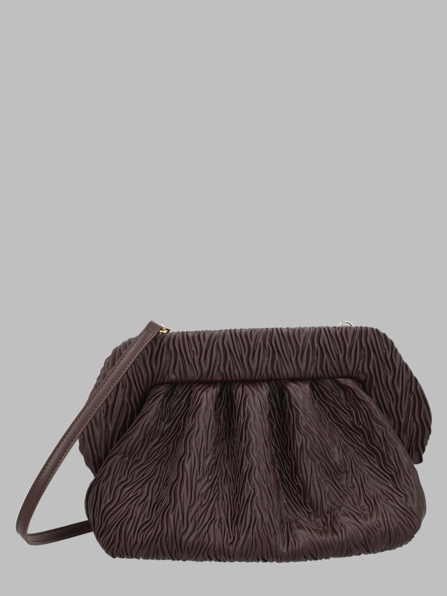 Themoirè Borsa "Bios" Large Arricciata