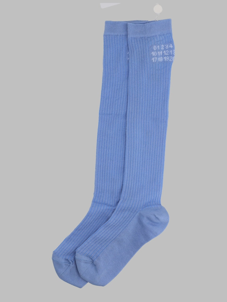 Mm6 Maison Margiela Calzini Alti Con Logo
