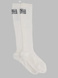 Mm6 Maison Margiela Calzini Alti Con Logo