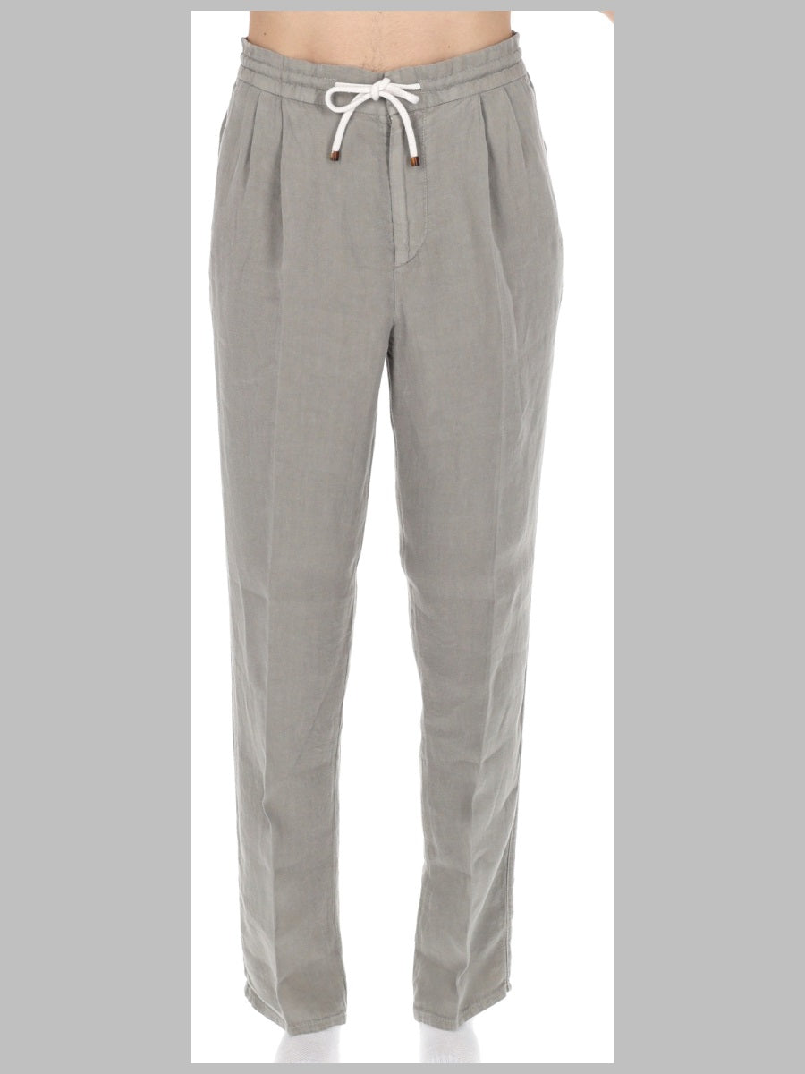 Brunello Cucinelli Pantalone In Lino