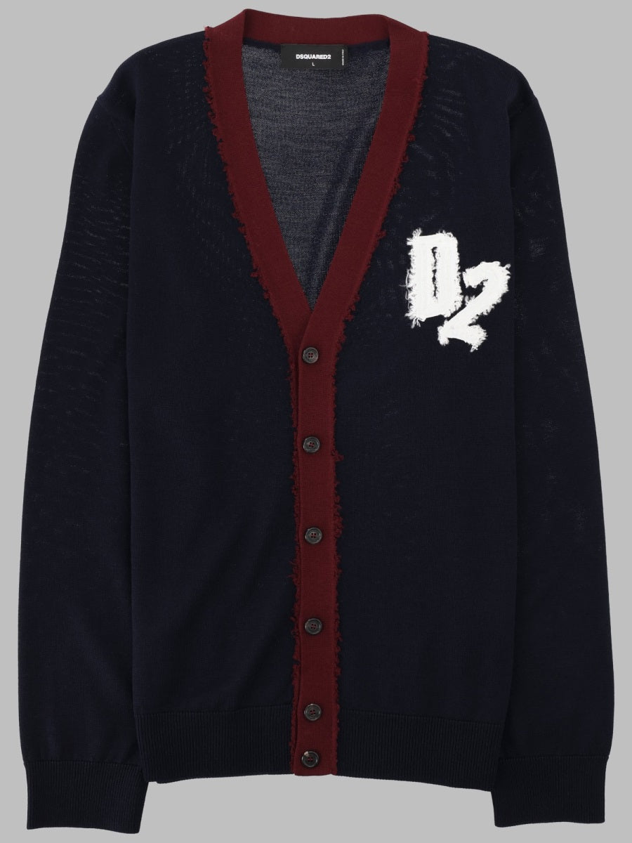 Dsquared Cardigan In Lana