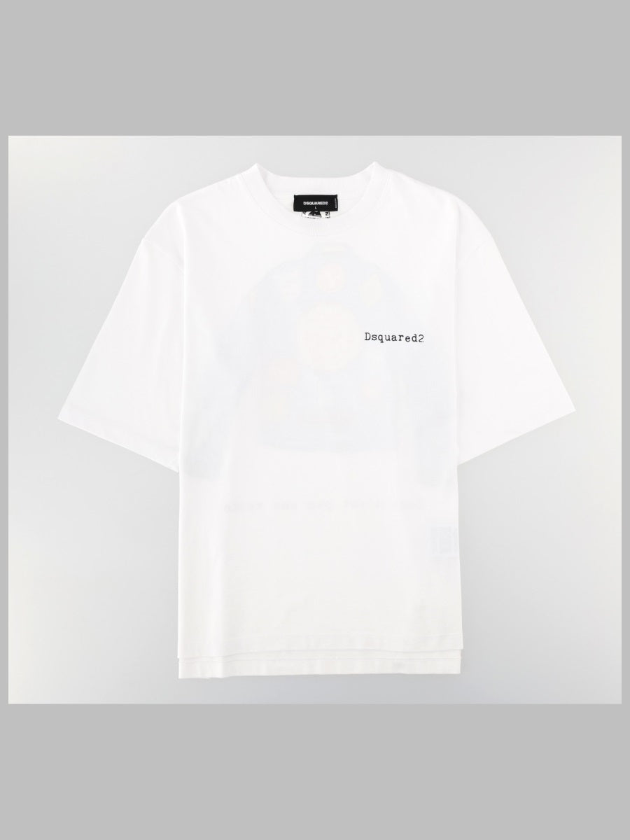 Dsquared T Shirt Con Stampa