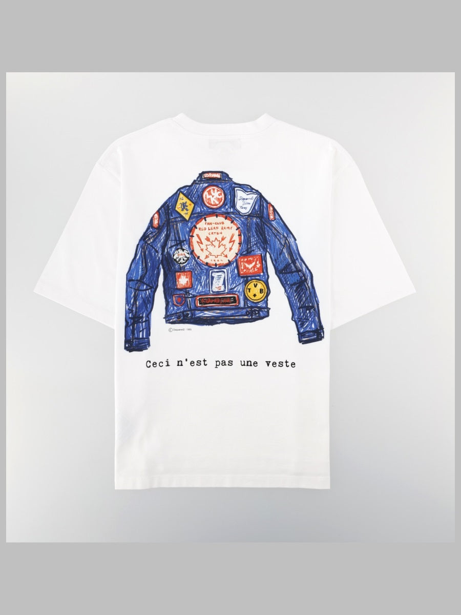 Dsquared T Shirt Con Stampa