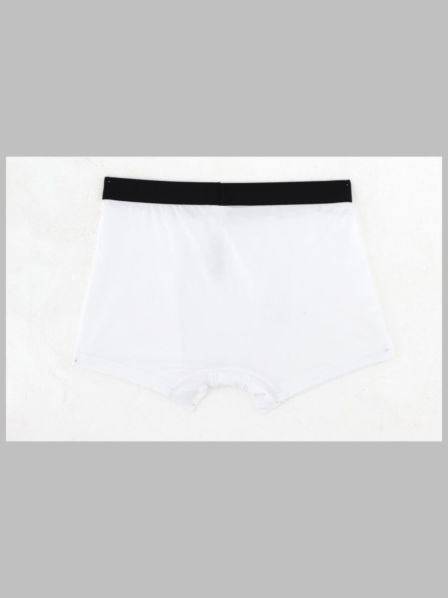 Mm6 Maison Margiela Boxer In Cotone Con Logo
