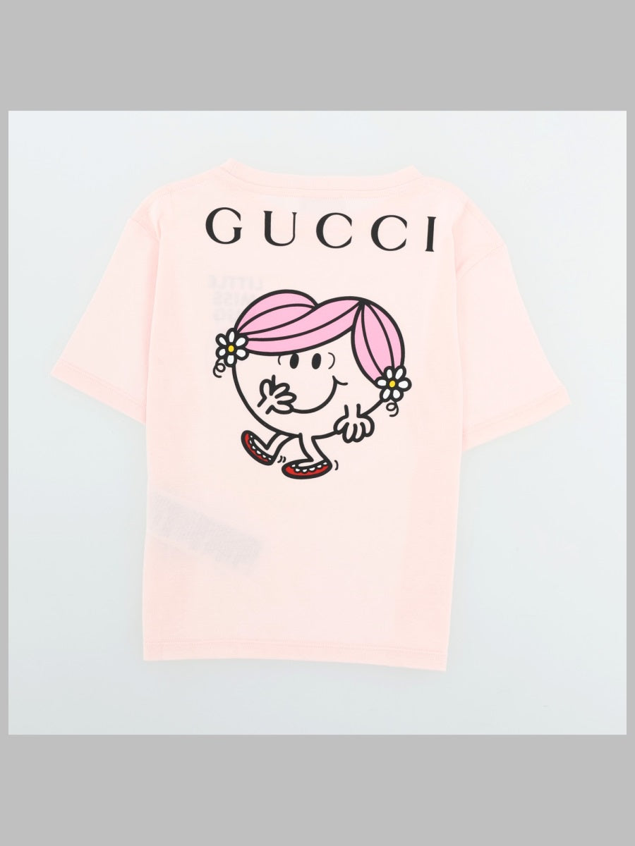 Gucci T Shirt Con Stampa Sul Retro