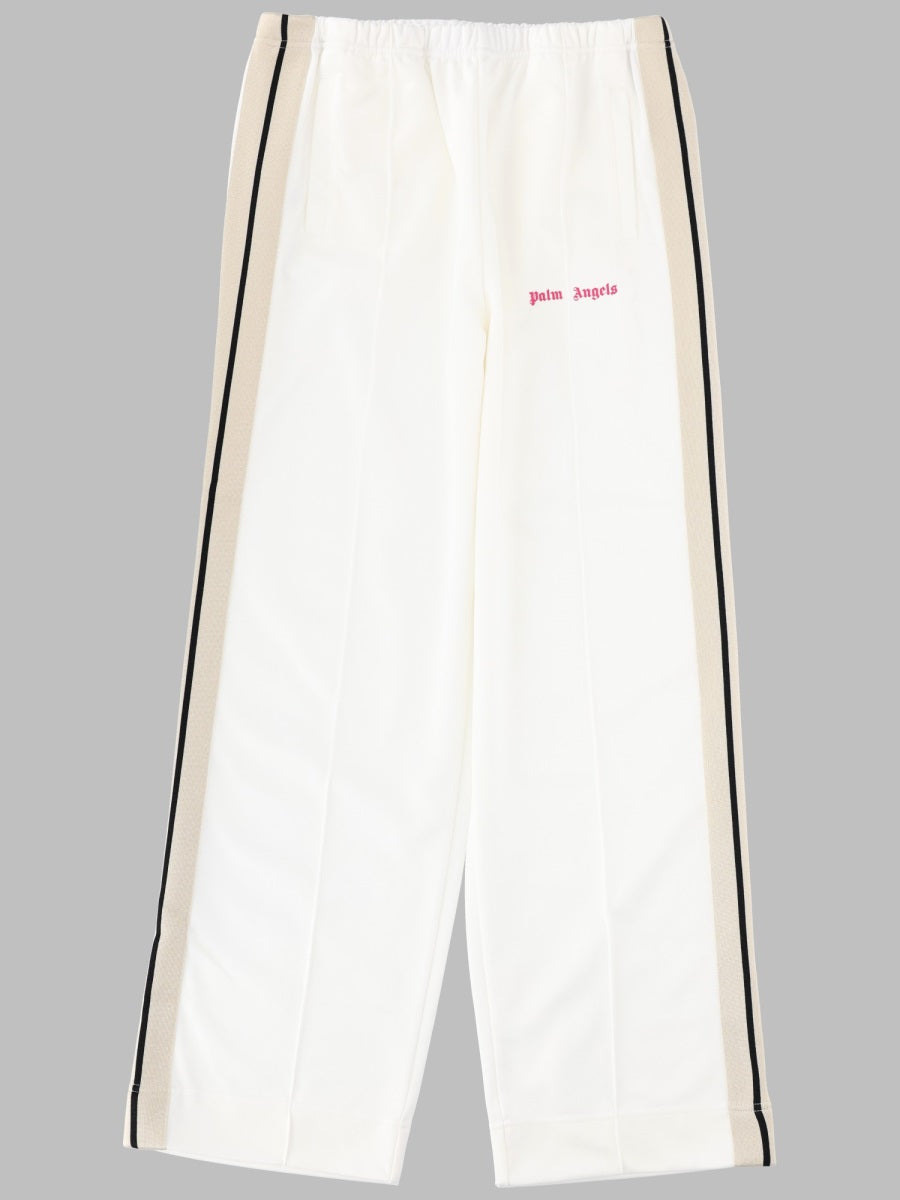 Palm Angels Pa Wide Leg Track Pant Girl