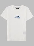The North Face B Liquid Logo Reg Ss Tee Tnf White