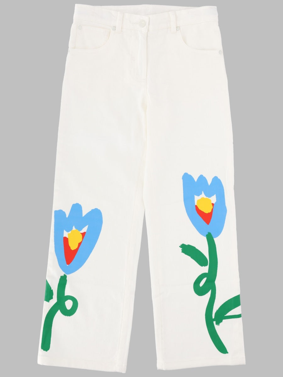 Stella Mc Cartney Pantaloni Tessuto