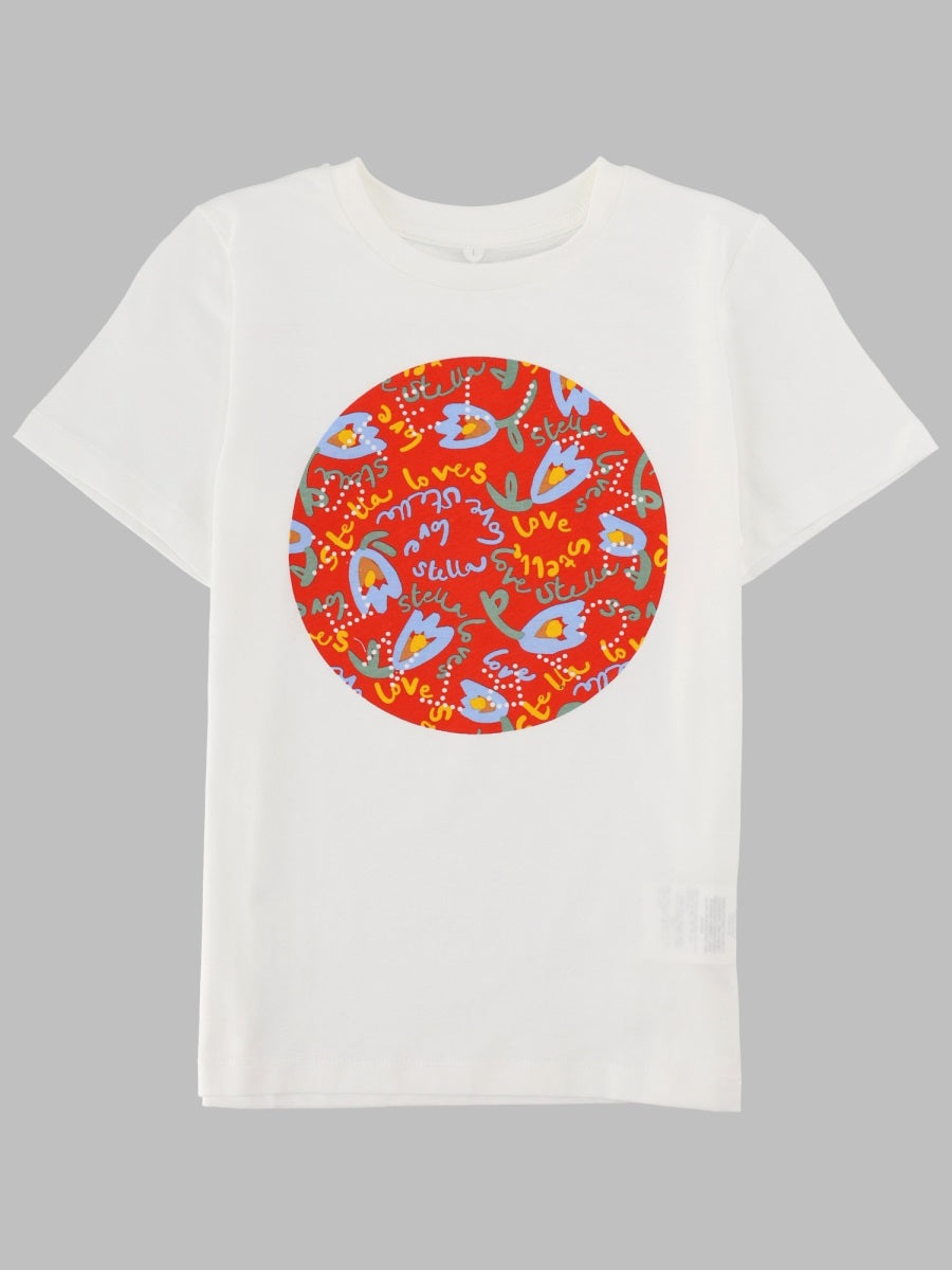 Stella Mc Cartney T Shirt Con Stampa