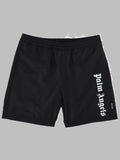 Palm Angels Overlogo Long Beachwear Short Boy