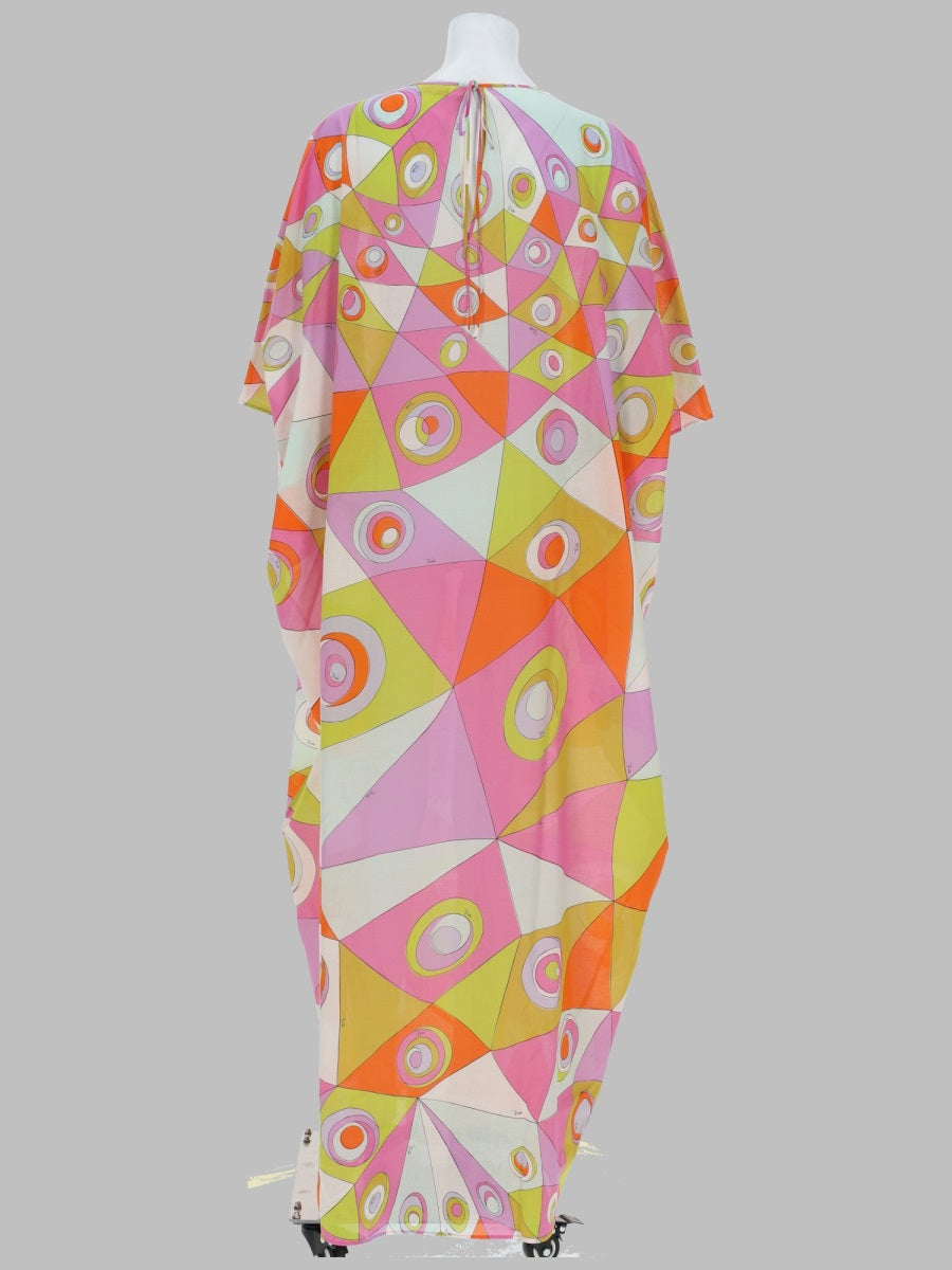 Pucci Caftano In Cotone