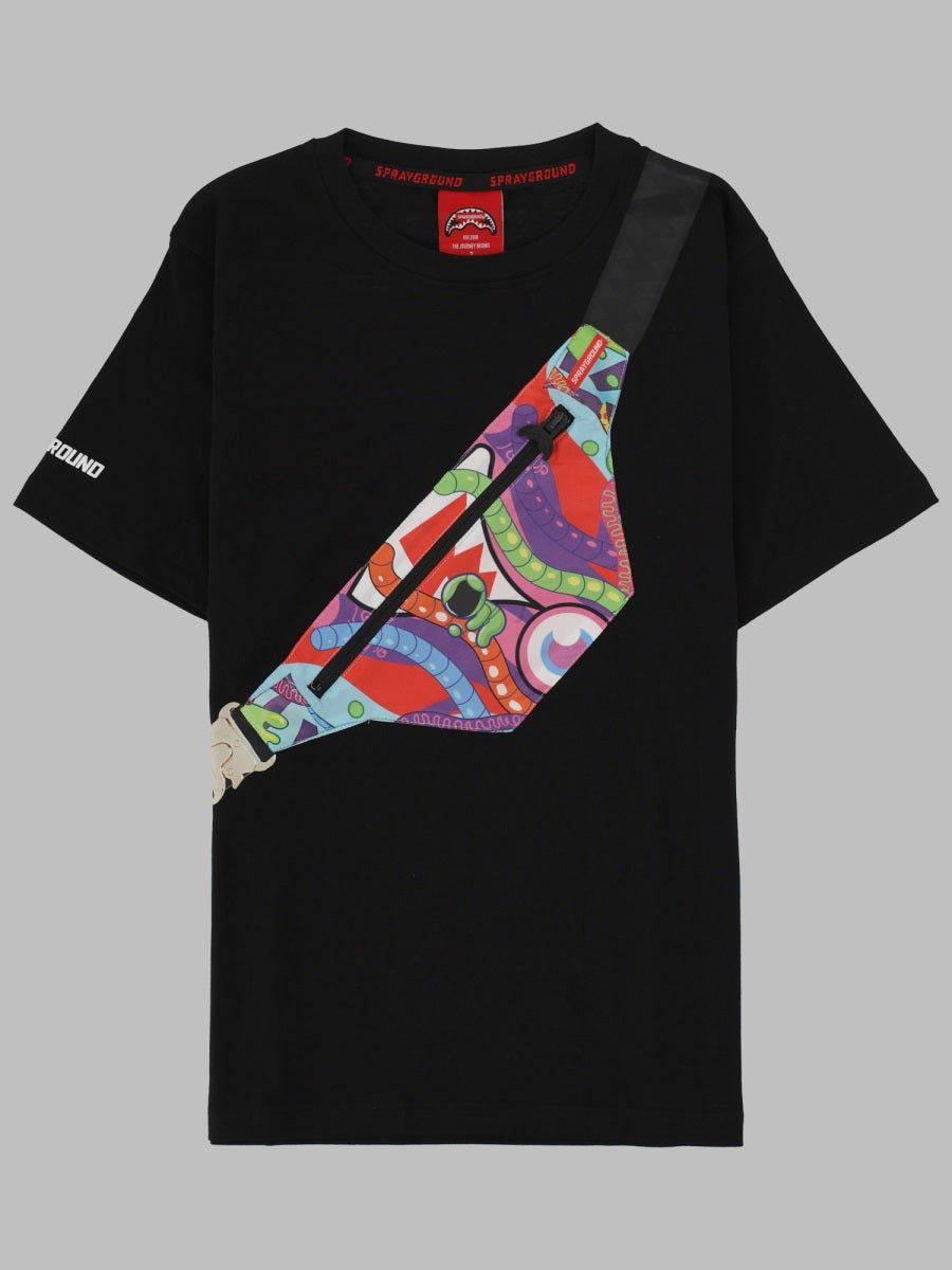 Sprayground Mind Trip Crossbody Reg T 
Shirt Blk