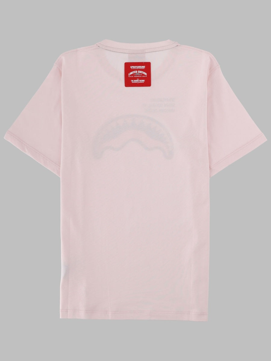 Sprayground Shark Basic Reg T Shirt Light Pink