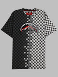 Sprayground Checkered Sketch Regular T Shirt