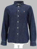 Polo Ralph Lauren Camicia In Denim Con Logo