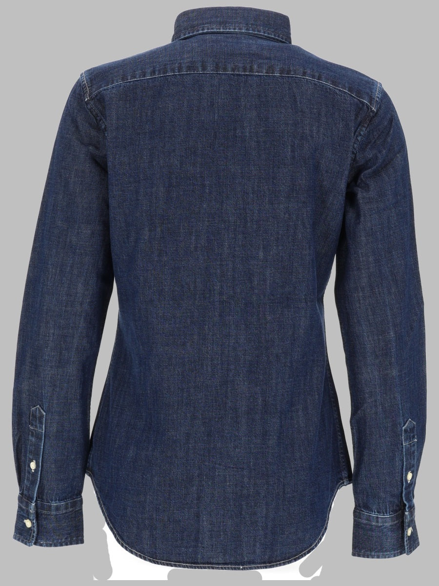 Polo Ralph Lauren Camicia In Denim Con Logo