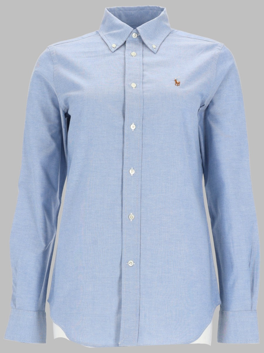 Polo Ralph Lauren Camicia In Cotone Con Logo