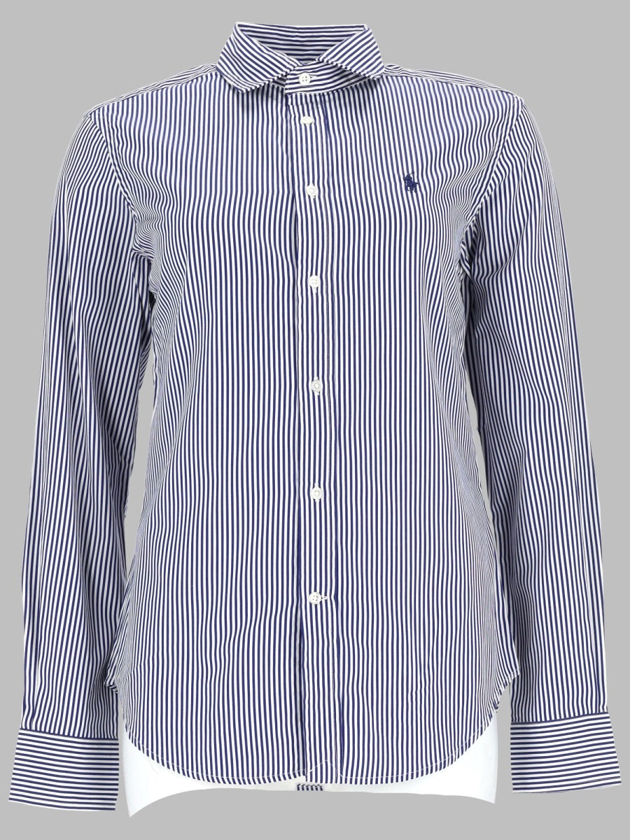 Polo Ralph Lauren Camicia A Righe Con Logo