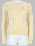 Polo Ralph Lauren Maglia A Trecce Con Logo