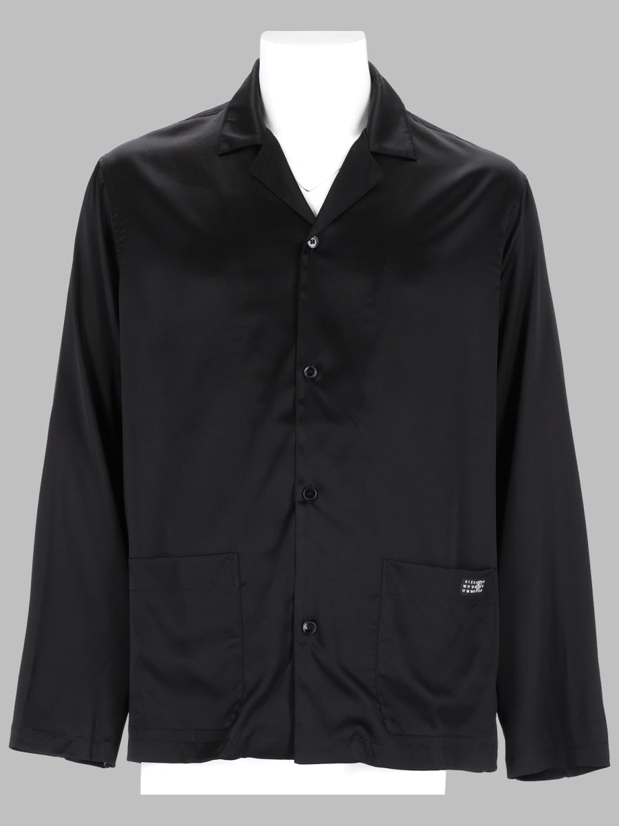 Mm6 Maison Margiela Camicia Pigiama In Seta