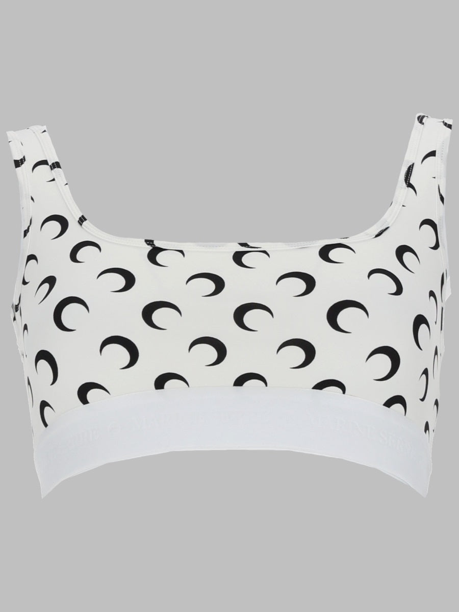Marine Serre Top Bra "Moon"