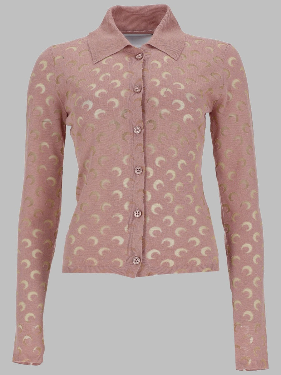Marine Serre Cardigan "Moon"